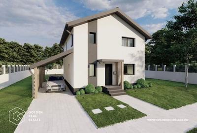 Casă individuală cu 4 camere cu Teren 400 Mp în 6 Vânători - 2