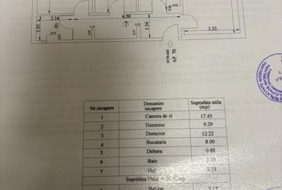 Apartament cu 3 camere decomandat în Central - 1