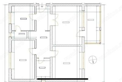 Apartament cu 3 camere decomandat în Take Ionescu