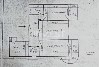 Apartament 3 camere, etajul 1, Gara- Fostul Billa - 1