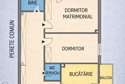 Apartament cu 3 camere decomandat în Central - 3
