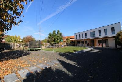 Curte, 4 apartamente, 8 camere, perfectă pt activități educaționale-Dumbravita - 3