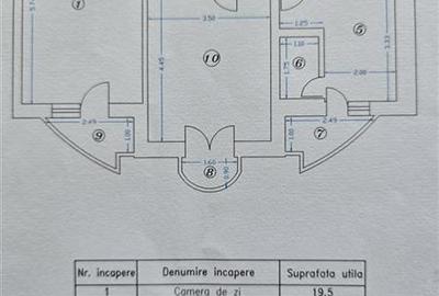 Apartament cu 2 camere semidecomandat, mobilat în Decebal - 2