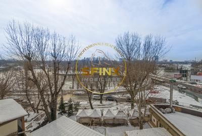 Apartament cu 3 camere decomandat, mobilat în Băneasa