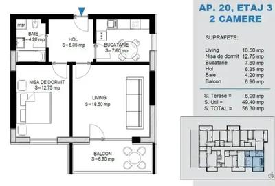 2 Camere, langa metrou, 0% comision, DIRECT DEZVOLTATOR - 2