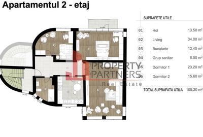 Apartament Duplex Elegant cu Terasă Panoramică – Dealul Cetății, Brașov - 22