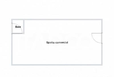 Spatiu comercial de vanzare 94 mpu open-space Sibiu zona Tur - 2