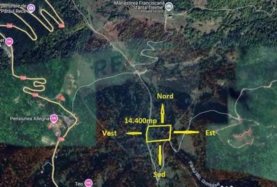 Teren de 14400 mp, în Cheile Râșnoavei - 1