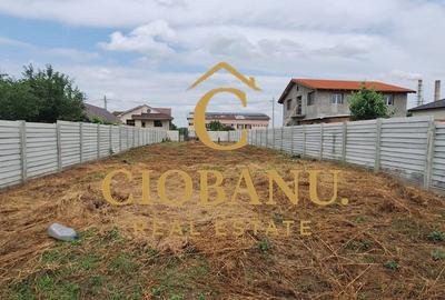Teren intravilan imprejmuit cu gard de beton de vanzare - 11