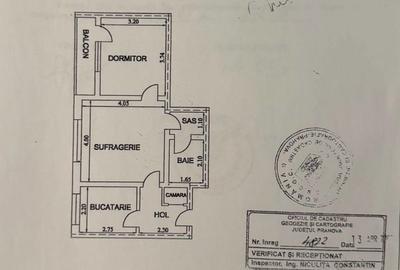 Apartament cu 2 camere semidecomandat în Republicii - 1