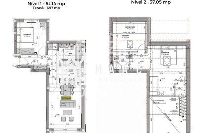Penthouse 3 camere I 2 nivele I finisat la cheie I Zona de Vest I Sibiu - 8
