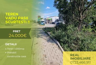Teren Vadu Pasii - Scurtesti!