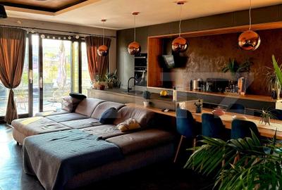 Penthouse de lux 3 camere, 120 mp, 2 bai, terasa, 2 parcari acoperite, Borhanci - 3