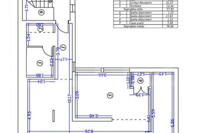Casă cu 4 camere cu Teren 369 Mp în 13 Septembrie - 4