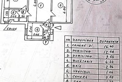 Apartament cu 3 camere semidecomandat în Nicolae Grigorescu - 1