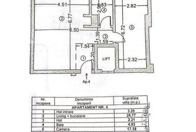 Apartament cu 2 camere semidecomandat în Arcul de Triumf - 6