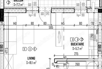 Vand apartament 2 camere, decomandat, in turnu magurele, teleorman