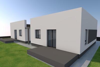 Casa individuala parter - 3 camere - 300mp teren - 2