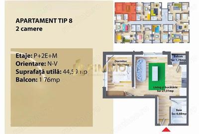 Apartament cu 2 camere în Lisaura - 5