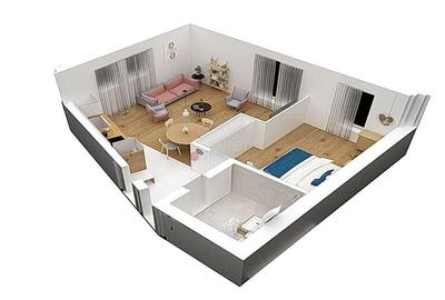 Apartament in Bloc Tip Vila - 7