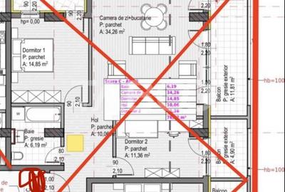 Oferta imbatabila apartament 3 camere in zona Baza Sportiva Gheorgheni - 1