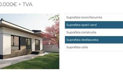 Casa individuala 4 camere si teren 300 mp complex finalizat Tunari - 7