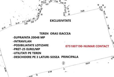 Teren intravilan localitatea ISACCEA - 2