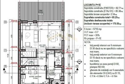 Casă cu 4 camere cu Teren 300 Mp în 1 Decembrie - 11