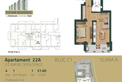 Apartament cu 2 camere decomandat în Torontalului - 2