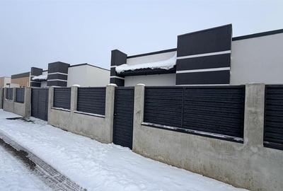 Casa individuala parter - 4 camere - 2 bai - 420 mp teren - 7