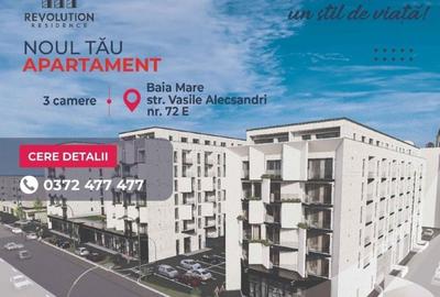 Apartament cu 3 camere decomandat în Hotvon