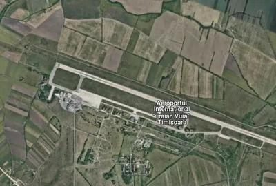 Teren de 30000 mp, în Aeroport