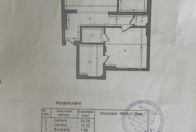 Apartament cu 2 camere, mobilat în Centrul Civic - 2