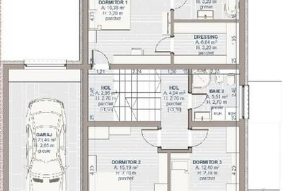 Vand casa in SALICEA (zona centrala)- 332 mp suprafata construita - 518 mp teren - 10
