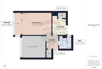 Apartament cu 2 camere decomandat, mobilat în Eroii Revoluției - 11
