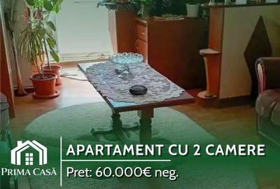 Apartament cu 2 camere semidecomandat în Micro 5