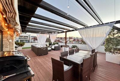 Penthouse cu 6 camere semidecomandat în Bună Ziua