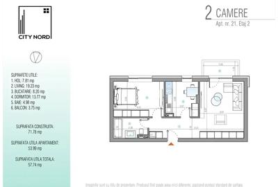 Decomandat, bucatarie inchisa, etaj intermediar cu Lift! 0 comision - 3