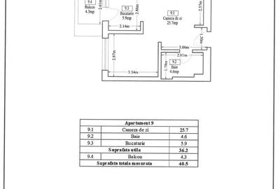 Garsonieră semidecomandată, mobilată în Theodor Pallady - 15