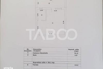 Garsonieră decomandată în Central - 1