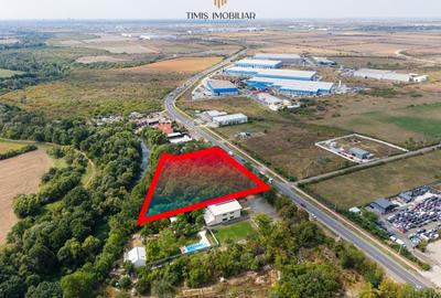 Teren 7.500 mp cu FS 91 m la E70 si Bega - ideal dezvoltare servicii - 10