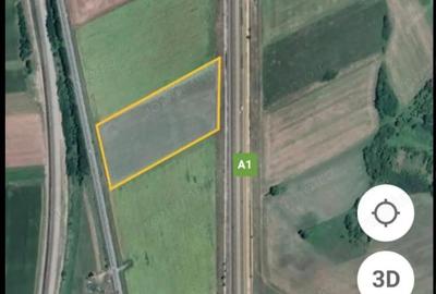 Vand teren 45000 mp A1 KM 57 front A1 DN7 ( 2 parcele ) - 1