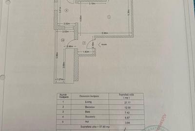 Apartament cu 2 camere decomandat în Alexandriei - 3