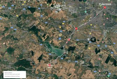 Teren Construcții extravilan de 24108 mp, în Exterior Sud - 2