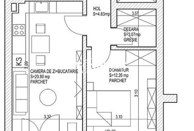Apartament 2 Camere | Parcare | Tractorul | Grandis Residence - 5