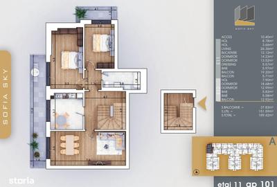 Apartament cu 5 camere în Est - 5