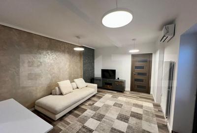 Apartament modern cu 2 camere, 47 mp, centrala si AC, zona