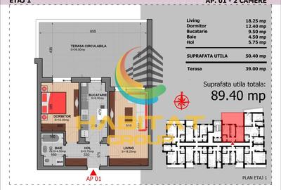 Apartament cu 2 camere decomandat în Berceni - 2