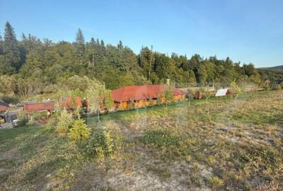 Cabana din lemn rotund, 2 camere, 140 mp, teren 2800 mp, Pal - 5