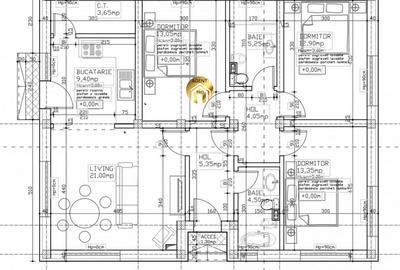 Vila Individuala Parter+Pod 4 camere - 300mp teren - Otopeni - 5
